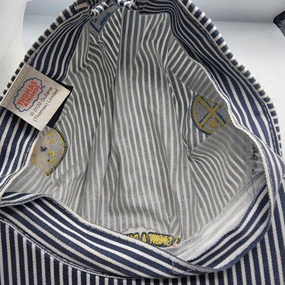 Thomas And Friends Toddlers Striped Engineer Cap With Patches Costumes Casual - Picture 7 of 10